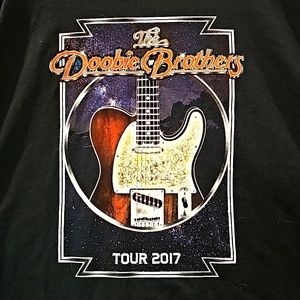 Men's 2XL Doobie Brothers Tour 2017 T-shirt